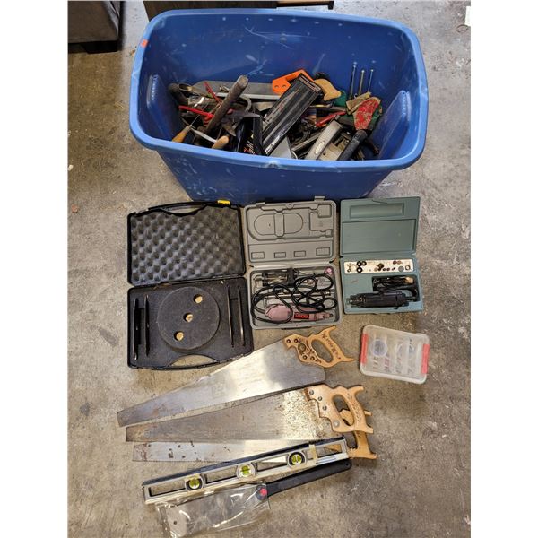 Variety Lot of Assorted Tools w/ Hand Saws, Pliers & More
