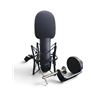 Image 1 : Rode Procaster Broadcast Dynamic Vocal Microphone RV: $330 w/Stand & Attachments