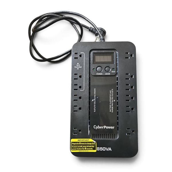 CyberPower EC850LCD Ecologic UPS Battery Backup and Surge Protector