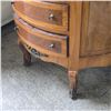 Image 5 : French Style 7-Drawer Chest (50in H) & (2) Vintage Green Depression Glass Bowls