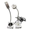 Image 3 : Pair of Flexible Gooseneck LED Display Lights (3000K & 6000K)