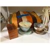 Image 3 : Group of Blanket, Buddha, Tea Cups, Figurine, Etc.