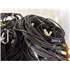 Image 2 : Tub of Pro Audio Cables (XLR & 1/4") with AC Adapters