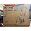 Image 2 : New Open Box SuperHandy Electric Snow Thrower RV: $219.99