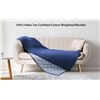 Image 1 : Sagino Weighted Blanket Dark Blue