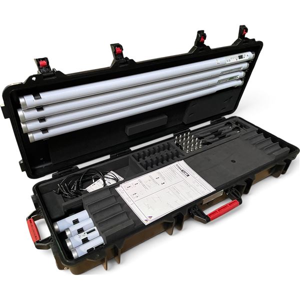 Astera Titan Tube FP1 Wireless LED Light Set with Heavy-Duty Rolling Charging Hard Case & Accessorie