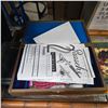 Image 3 : Group of Misc - Vintage Lloyd's TV, Framed Pictures, Bar Clamps, Etc.