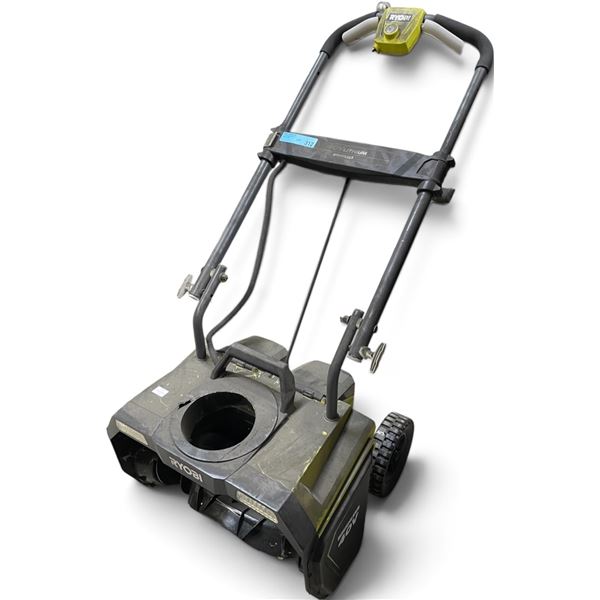 Ryobi 40V Brushless Cordless Single-Stage Snow Blower