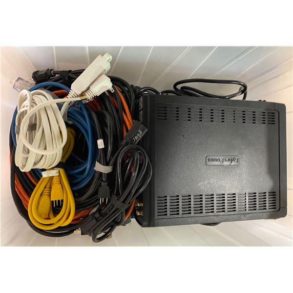 Group of Misc - Cyber Power 1500W, Extension Cables, Etc.
