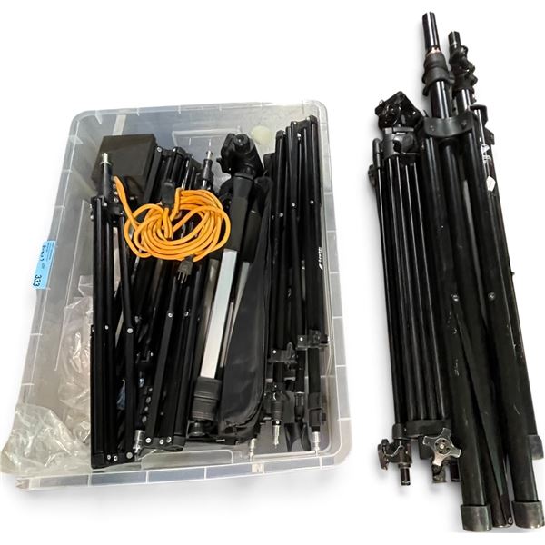 Heavy Duty - Light Stands. Video Tripods Group Yorkville SKS11B, Etc.