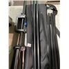 Image 3 : Group of Camera Equip - Telescopic Studio Stand, Poles, Case, Etc.