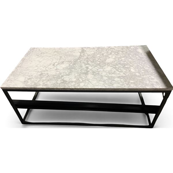 Marble Like Coffee Table (Approx. 44x25x17)
