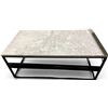 Image 1 : Marble Like Coffee Table (Approx. 44x25x17)