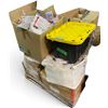 Image 1 : Surprise Pallet of Misc Goods - Fidget Toys, Shower Cap, Glassware, Solar Patio, Unopened Packages, 