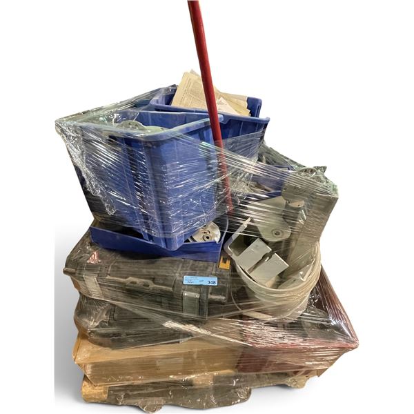 Surprise Pallet of Misc Goods - Hardcases, 5 Ton Long Stroke Jack, Wet/Dry Vac, Etc.
