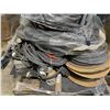 Image 4 : Pallet of Commercial, Cable Coils, Flex Ducting & Tote of APC Surge Protectors / Power Bars
