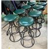 Image 1 : Group 8 Green Top Chairs