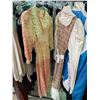 Image 5 : Movie Set Dec Rack of Clothes - includes assorted Costumes & Accessories  (Rack is not included)
