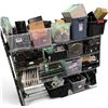 Image 1 : Shelf Content Lot - includes Heater/Speaker/HP Printer & Misc. Electronics