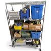 Image 1 : Shelf Content Lot - includes Cables/Mecanic Parts/Misc. Sprays & Hand Tools