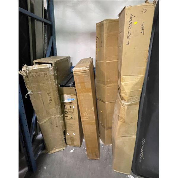 Group of 2 Open Boxes Electric Fireplaces - includes Napoleon Model NEFVC32H & More