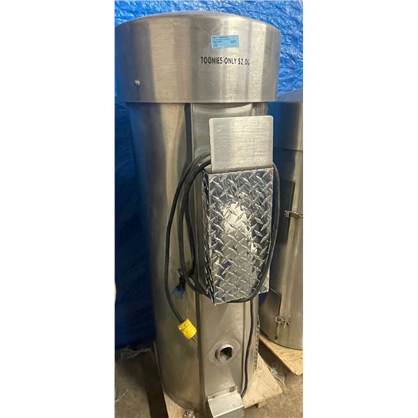 Stainless Steel Commercial Vacuum / Dust Collection Canister Unit