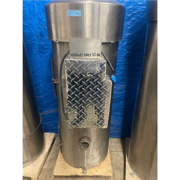 Stainless Steel Commercial Vacuum / Dust Collection Canister Unit
