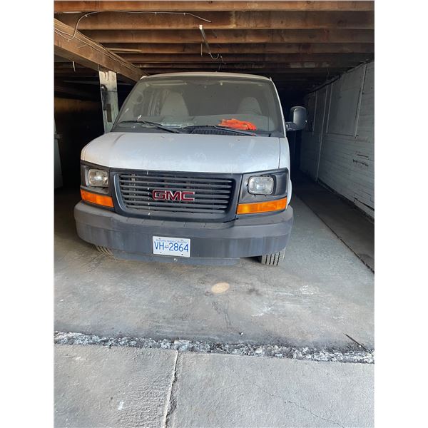 2012 White GMC Savana Cargo Van - VIN: 1GTW7FCA2C1101245