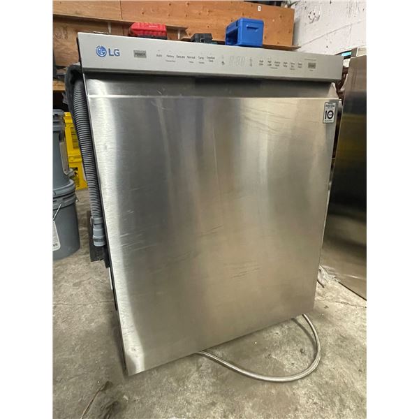 LG Stainless Steel Front-Control Built-In Dishwasher - Model: LDF5545ST