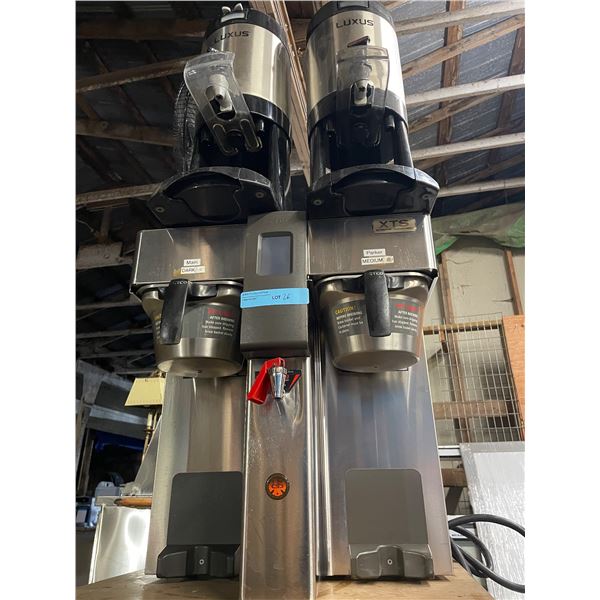FETCO Luxus Commercial Dual Coffee Brewer System with Thermal Dispensers