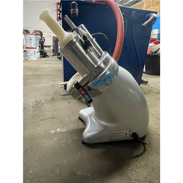 Transamerica Commercial Vegetable Slicer / Cutter - Continuous Feed Food Processor, 1/2 HP