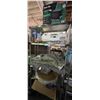 Image 1 : Shelf content lot - includes Dyna-Glo Garage Heater/Tarps/Masontex New Motorcycle Gloves & More