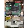 Image 2 : Shelf content lot - includes Dyna-Glo Garage Heater/Tarps/Masontex New Motorcycle Gloves & More
