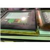 Image 3 : Group of Assorted Decors & Laptop - includes HP Red Laptop w/ Case, Christmas Decor & Art Frames