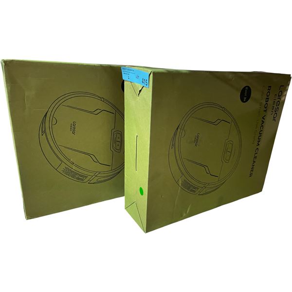 Group of 2 Laresar Robot Vacuum Cleaners (Open Boxes)