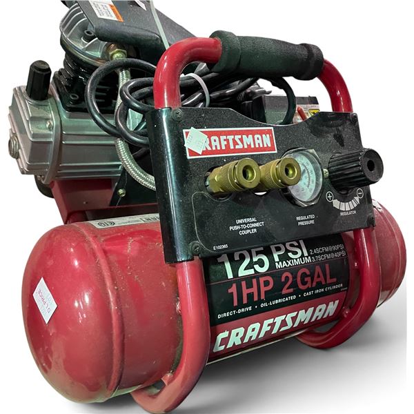 Craftsman 2-Gallon Portable Air Compressor - Serial N°052871