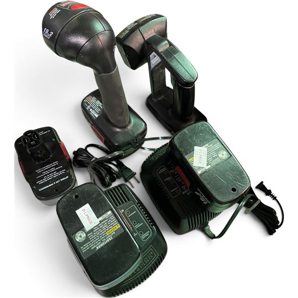 Craftsman Cordless Light & Charger Combo Kit - includes Swivel-Head Worklight, Batteries & Charging 