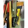 Image 3 : Group of Assorted Garden & Yard Maintenance Tools - includes Loppers, small axes, Chainsaw Chains & 