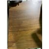 Image 2 : Dark-Brown Modern Extendable Dining Table - Approx. 97" x 37"