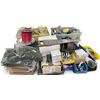 Image 1 : Large group of assorted Tools & Hardware - includes Tapes/ Cables/ Screws/Solvable Products & More