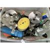 Image 5 : Large group of assorted Tools & Hardware - includes Tapes/ Cables/ Screws/Solvable Products & More