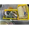 Image 6 : Large group of assorted Tools & Hardware - includes Tapes/ Cables/ Screws/Solvable Products & More
