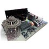 Image 1 : Large group of Electronics - includes TV, Keyboards, NEW Charge Cables, Phones, & More