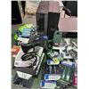 Image 3 : Large group of Electronics - includes TV, Keyboards, NEW Charge Cables, Phones, & More
