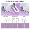 Image 2 : BNIB Mini Multifunctional Household Sewing Machine Model YASM-505