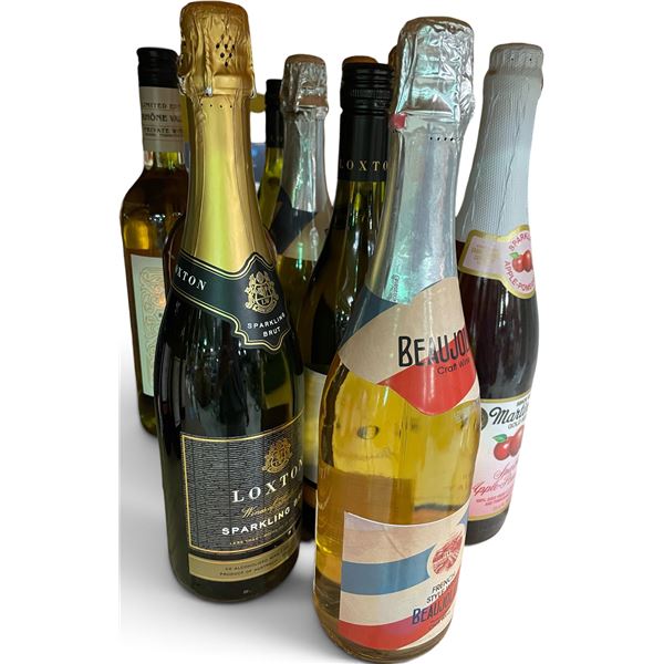 Group of De-Alcoholic Wine