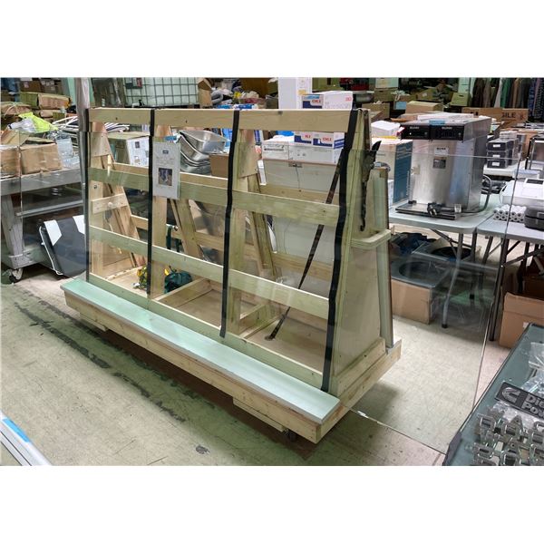 Desktop Glass Top Clear 3/4"x42"x144" RV: $4500
