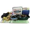 Image 1 : Group of Misc - Pendant Lights, Bags, Luxesilk Duvet, First Aid Kit, Etc.