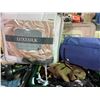 Image 2 : Group of Misc - Pendant Lights, Bags, Luxesilk Duvet, First Aid Kit, Etc.