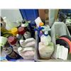 Image 2 : Assorted Shop Painting & Finishing Supplies Featuring Pneumatic Air Spray Gun, Spray Paint, Lithium 